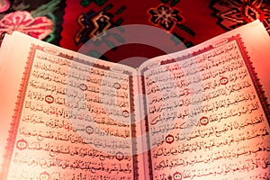 The Holy Quran. Verses in the holy Quran