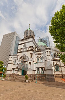 Holy Resurrection Cathedral (Nikorai-do, 1891) in Tokyo, Japan