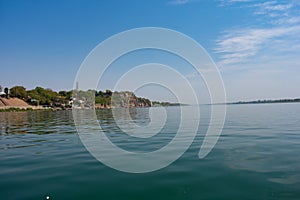 Holy River Narmada and Ghats of Maheshwar District Khargone, Madhya Pradesh