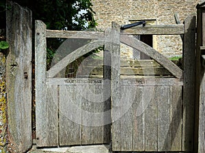 Church Gates, Warminghurst, Sussex, UK photo