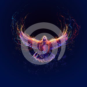Holy spirit digital paintings - Illustration photo