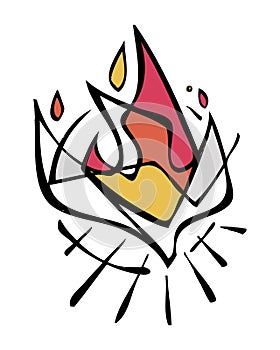 Holy Spirit Illustration