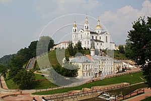 The Holy Spirit Monastery and Cathedral of the Assumption. Vitebsk