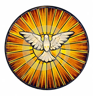 Holy Spirit Stained Glass