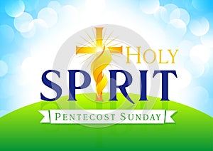 Holy Spirit sunday card