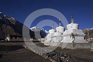 Holy Stupa at Zanskar valley,Ladakh,India