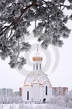 Holy temple Russia Surgut