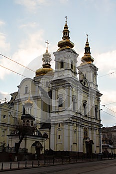 Holy Transfiguration Cathedral in Vinnytsia. Ukraine