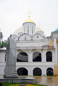 Holy Transfiguration church in Yaroslavl, Russia. UNESCO Heritage.