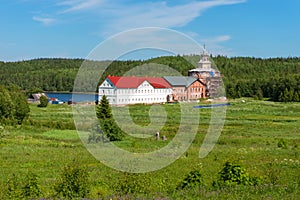 Holy Trinity Anzersky monastery of the Solovki monastery