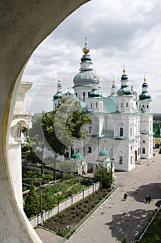 Holy Trinity Cathedral in Chernihiv, Ukraine.