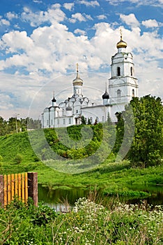 Holy Trinity cathedral in Vyazma (Russia)