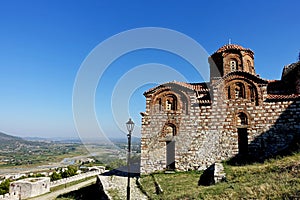 Holy Trinity Church in Berat Fortress