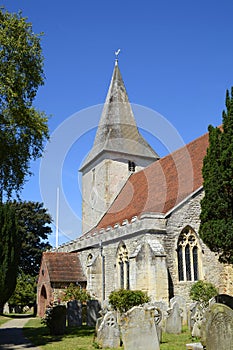 Holy Trinity Church. Bosham. Sussex. England