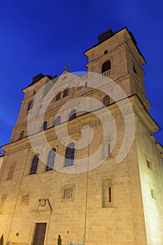 Holy Trinity Church in Kosice at night