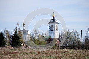 Holy Trinity Church in the village of Yazvishche. Volokolamsk district.