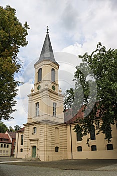 Holy Trinity church in Zossen, Germany