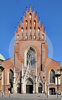 Holy Trinity Dominican Church in Krakow, Poland photo