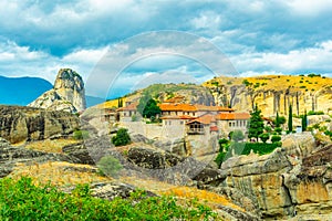 Holy trinity monastery of Meteora, Greece