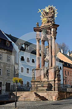 Holy Trinity Plague Column in Banska Stiavnica