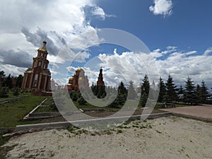 Holy Trinity-Simeonova-Monastery Of Saraktash, Saraktash, Russia.