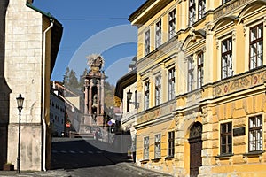Holy Trinity Square, Banska Stiavnica, Slovakia, UNESCO