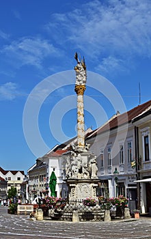 Holy Trinity statue in Eisenstadt, Austria photo
