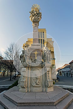 Holy Trinity statue in Komarno