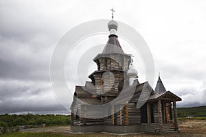 Holy Trinity Trifonov Pechenga Monastery. The northernmost monastery in world. Russia, Murmansk region