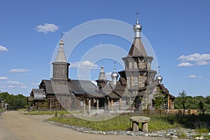 Holy Trinity Trifonov Pechenga Monastery. The northernmost monastery in world. Russia, Murmansk region