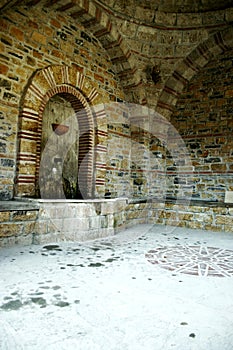 Holy Water at a Greek Church