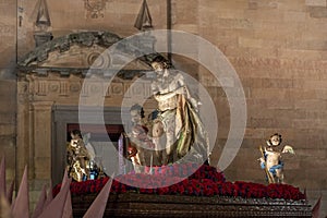 Holy Wednesday procession, Holy Week in Salamanca, Spain