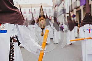 Holy Week Procession with Nazarenes, holy week photo