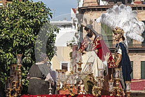 Holy Week in Seville, Brotherhood of San Esteban photo