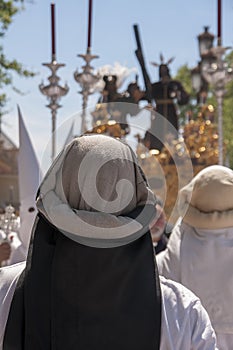 Holy Week in Seville, the costalero