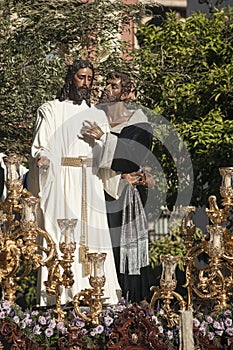 Holy Week in Seville, Judas Kiss