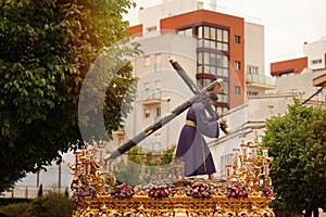 Holy week in Spain ,the procession