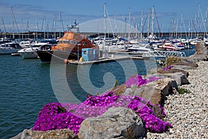Holyhead Marina and harbour