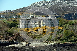 Holyhead marinand its derelict buildings