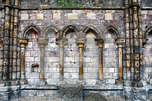 The Holyrood Abbey, Edinburgh, Scotland