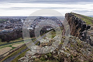 Holyrood Park in Edinburgh