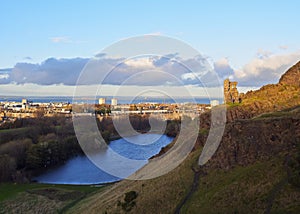 Holyrood Park in Edinburgh