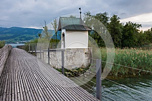 Holzteg, Obersee, Rapperswil, Swizterland