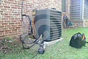 Home air conditioner maintenance and repair