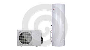 Home air energy water heater appliance