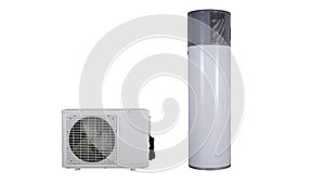 Home air energy water heater appliance