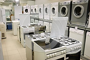 Home appliance store photo