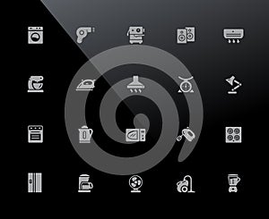 Home Appliances Icons // 32 pixels