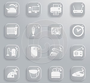 Home applicances simply icons photo