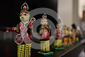 Home Art : Dolls playing Indian Musical Instruments